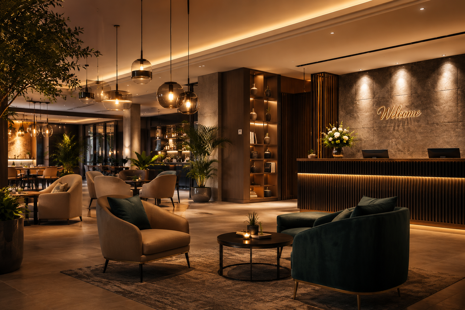 Hospitality LED lighting solutions by Lambda Lumen